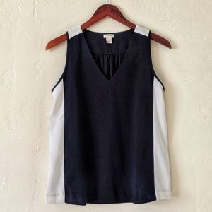 J. Crew Colorblock Tank